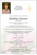 Matthias Gossner
